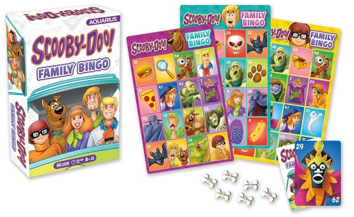Scooby Doo Board Game Family Bingo *English Version* Aquarius