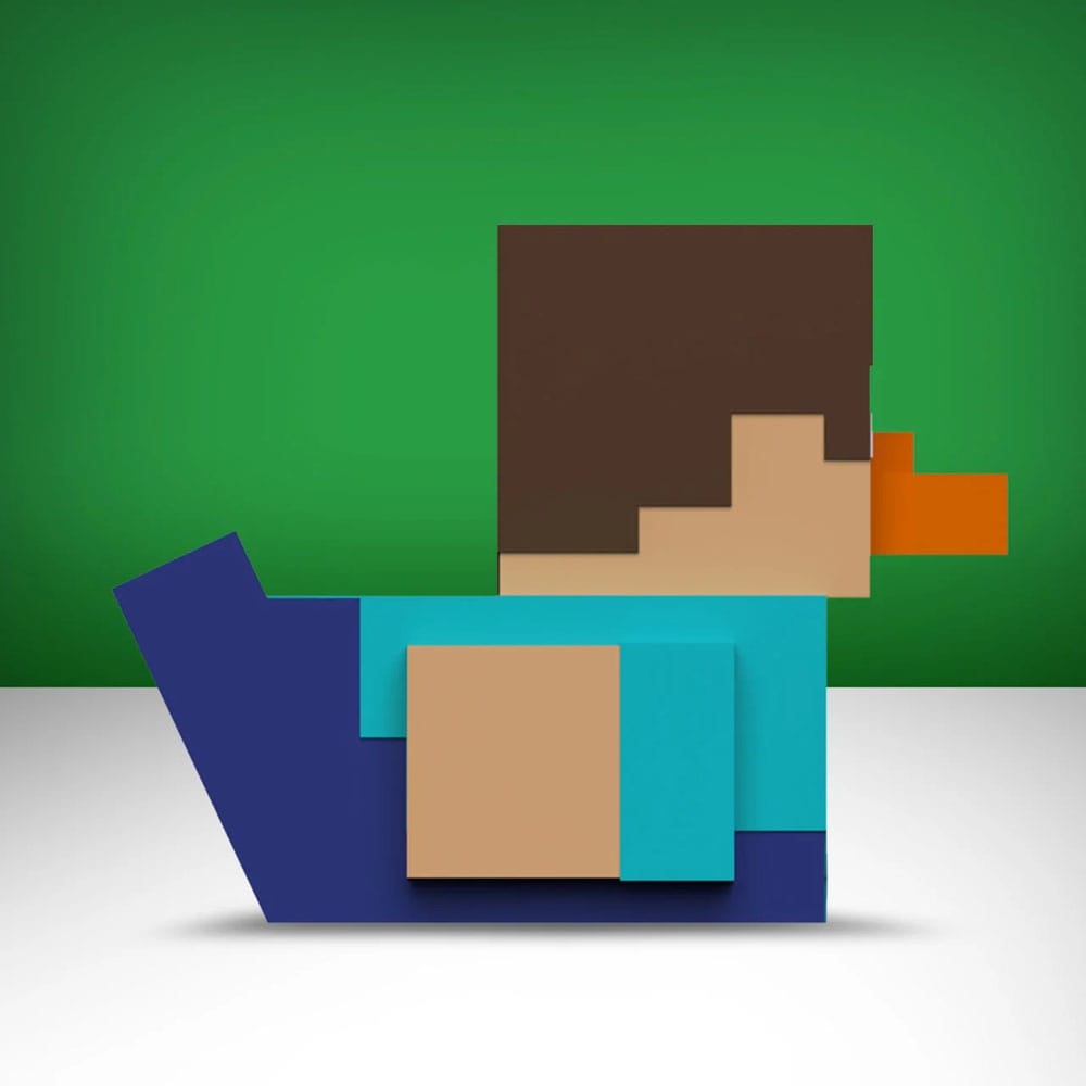Minecraft Tubbz Steve 1st Edition Numskull