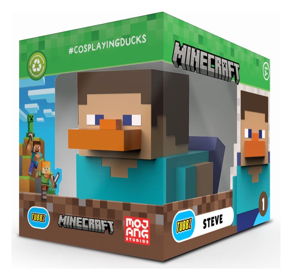 Minecraft Tubbz Steve Boxed Edition Numskull