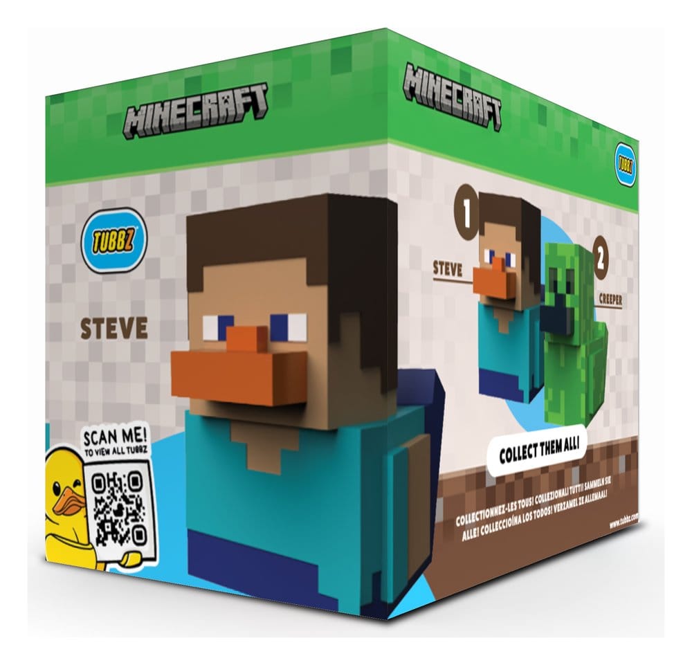 Minecraft Tubbz Steve Boxed Edition Numskull