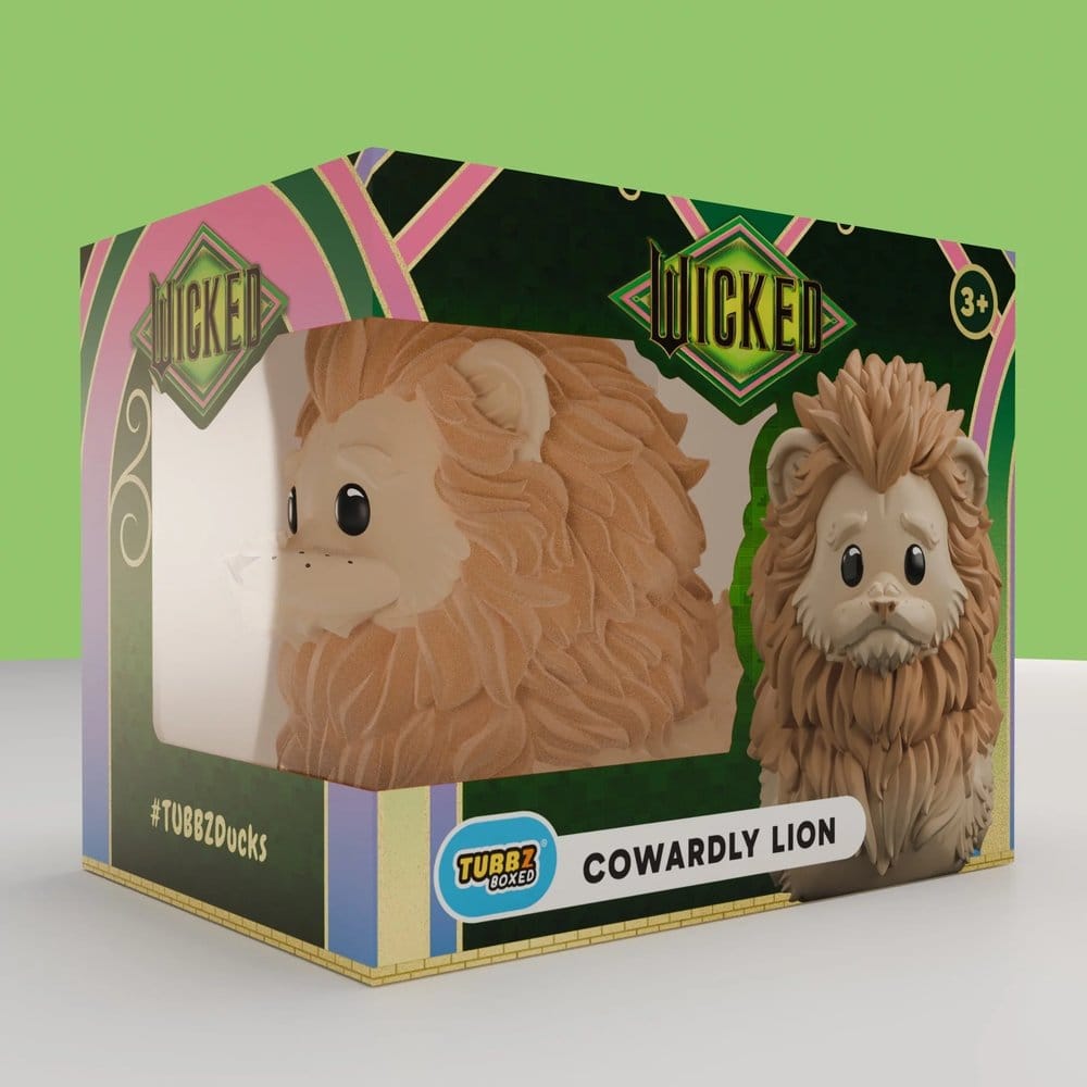 Wicked Tubbz Cowardly Lion Boxed Edition Numskull