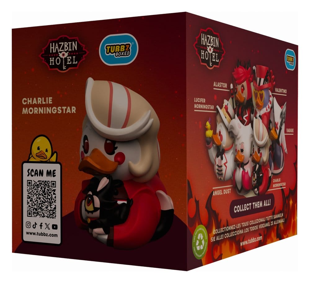Hazbin Hotel Tubbz Charlie Morningstar Boxed Edition Numskull