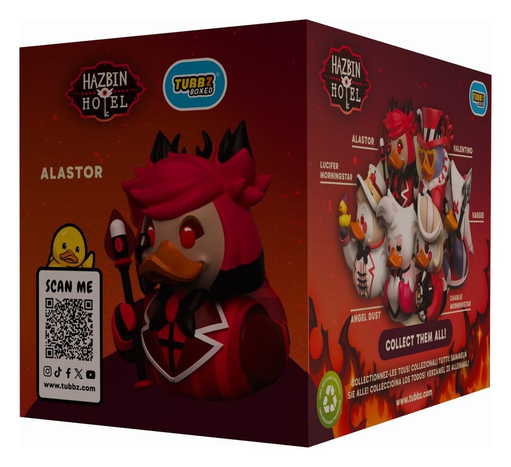 Hazbin Hotel Tubbz Alastor Boxed Edition Numskull