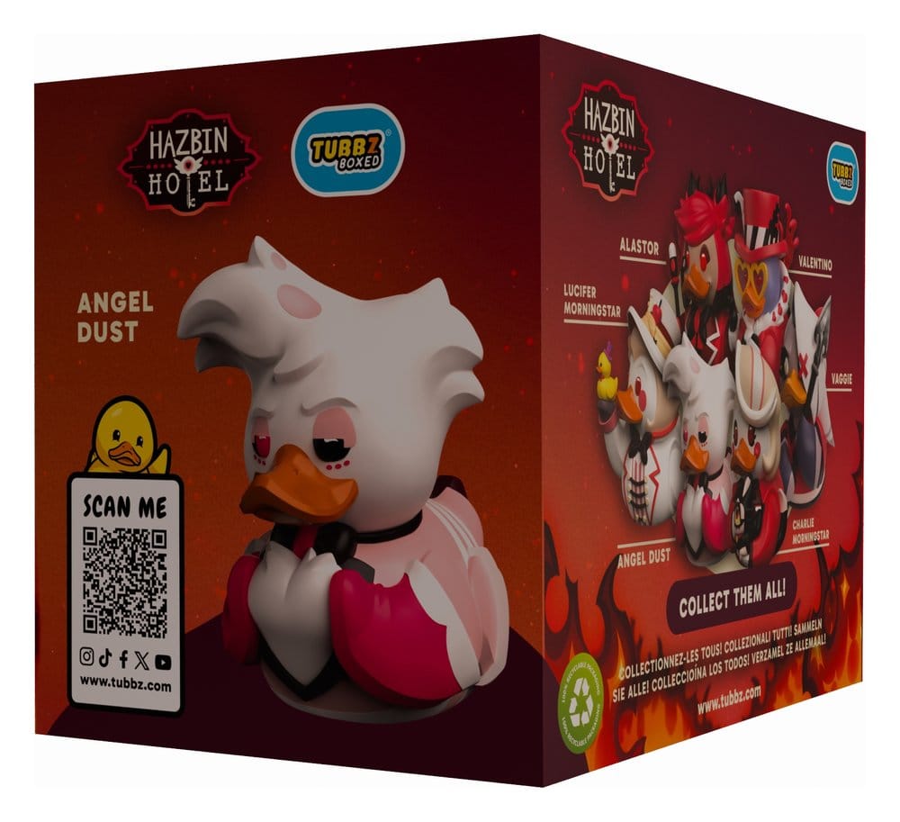 Hazbin Hotel Tubbz Angel Dust Boxed Edition Numskull