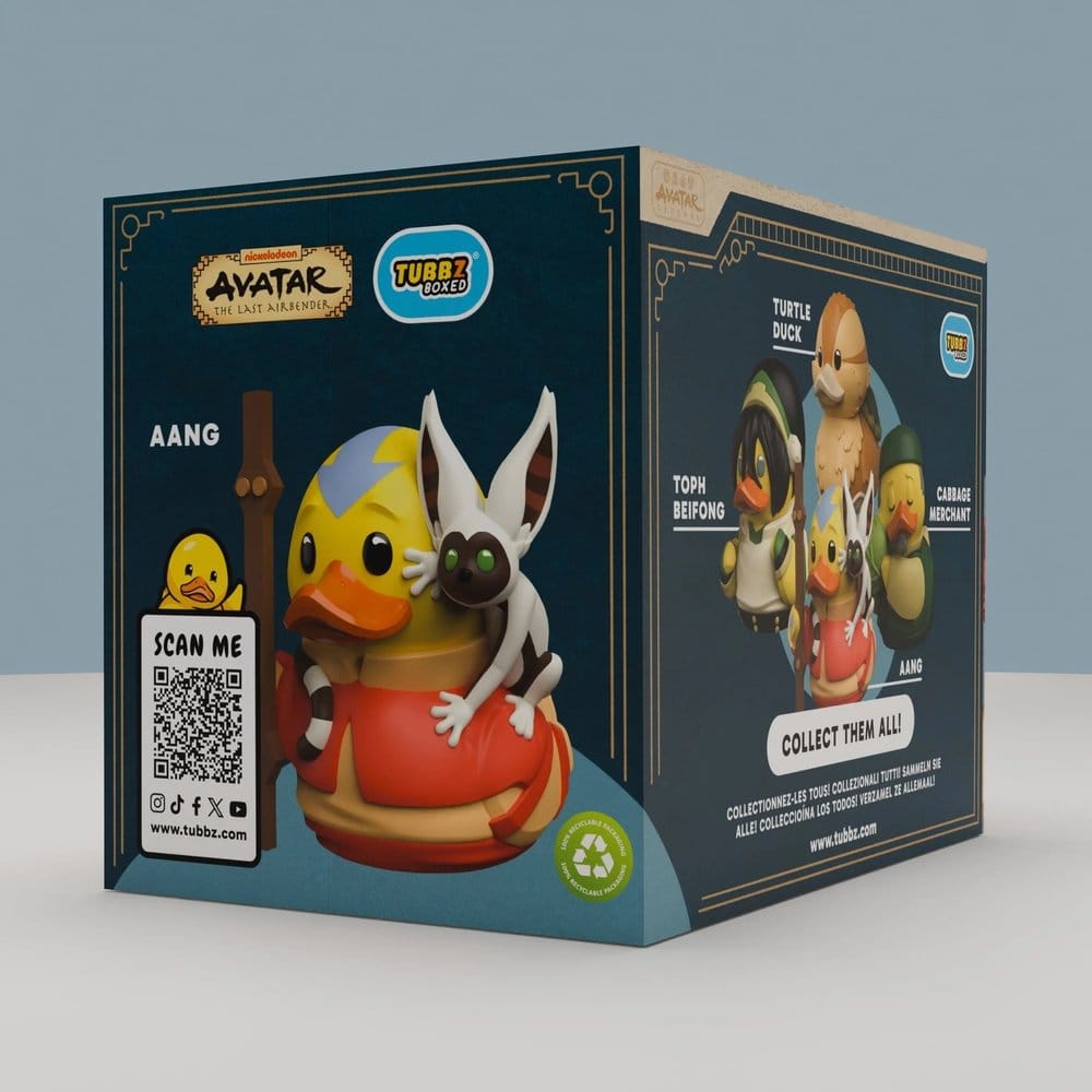 Avatar The Last Airbender Tubbz Aang Boxed Edition Numskull