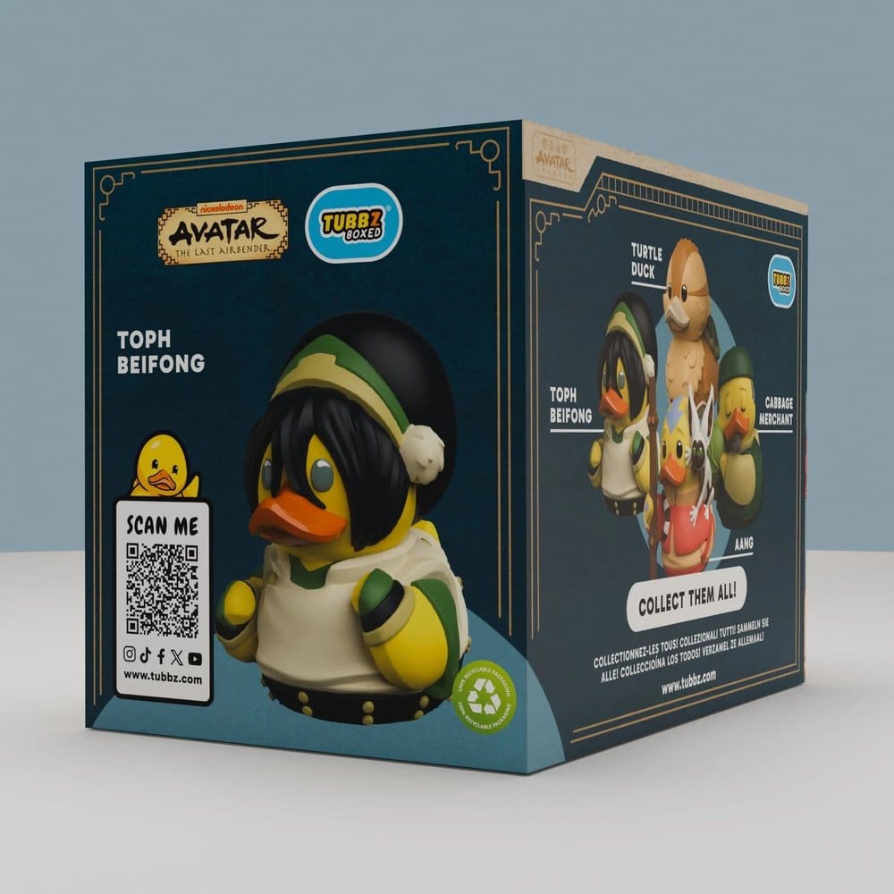 Avatar The Last Airbender Tubbz Toph Beifong Boxed Edition Numskull