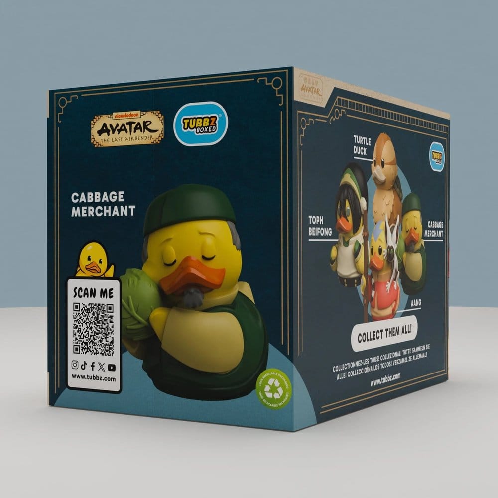 Avatar The Last Airbender Tubbz Cabbage Merchant Boxed Edition Numskull