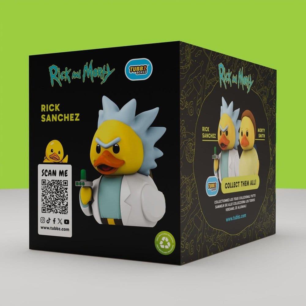 Rick and Morty Tubbz Rick Boxed Edition Numskull