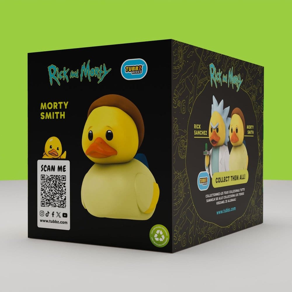 Rick and Morty Tubbz Morty Boxed Edition Numskull