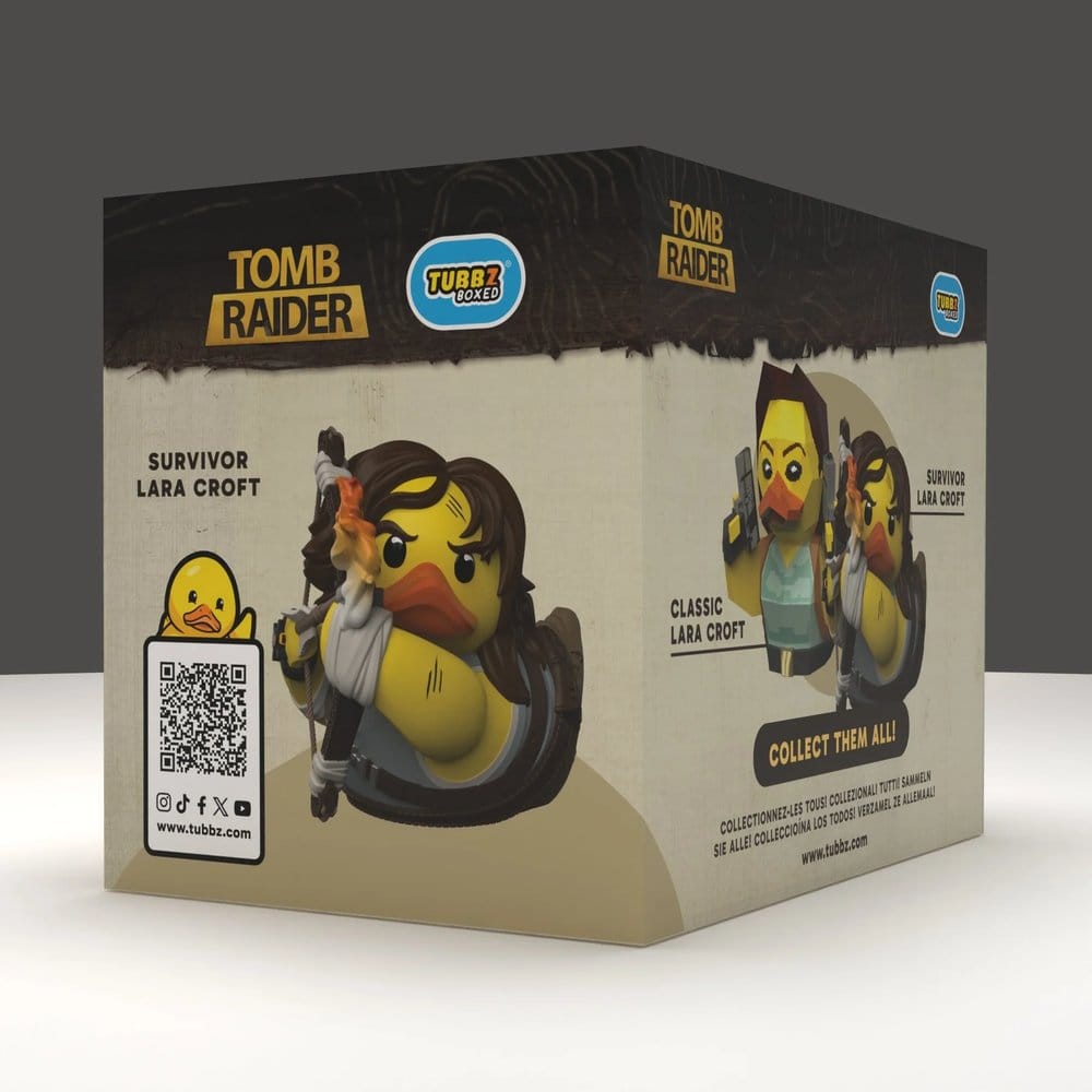 Tomb Raider Tubbz Lara Croft Survivor Boxed Edition Numskull