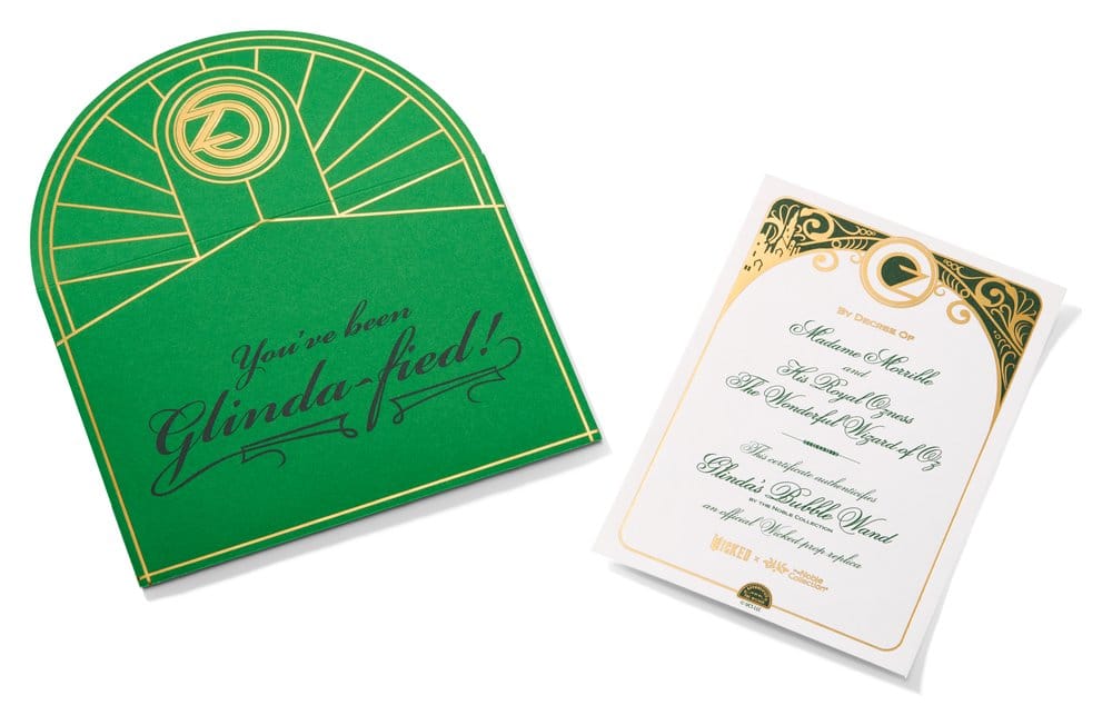Wicked For Good Prop Replica Glinda's Bubble Wand Noble Collection