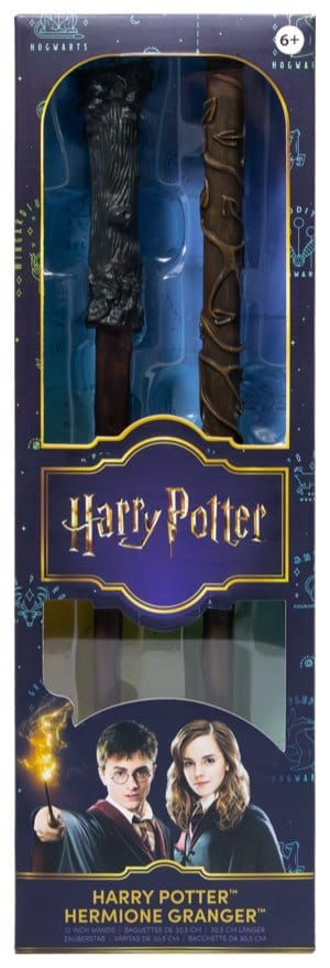 Harry Potter Roleplay Replica Wands 2 Pack Harry Potter & Hermione Granger Noble Collection