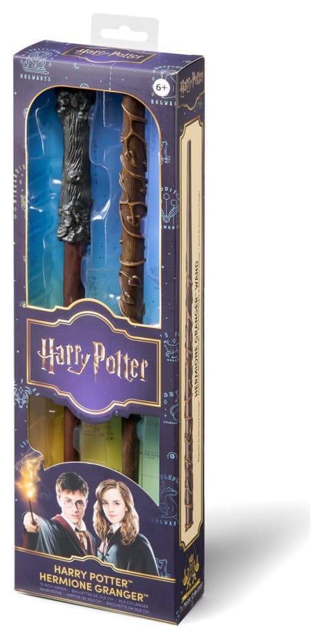 Harry Potter Roleplay Replica Wands 2 Pack Harry Potter & Hermione Granger Noble Collection