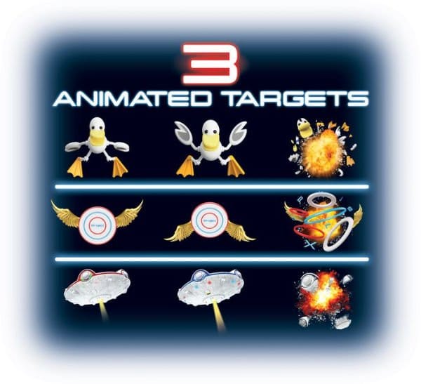 Laser X Projex Animated Target Arcade Game for 2 NSI International Inc.