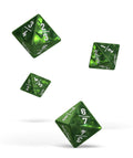 Oakie Doakie Dice D8 Dice 18 mm Goyf Marble Green 4 Oakie Doakie Dice
