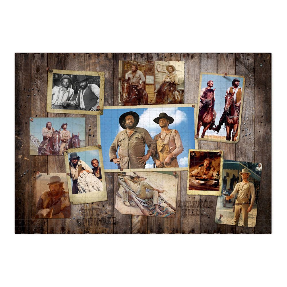 Bud Spencer & Terence Hill Jigsaw Puzzle Western Photo Wall 1000 pieces Oakie Doakie Games