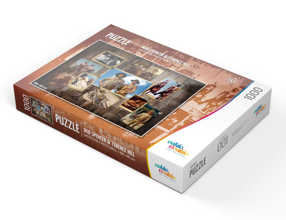 Bud Spencer & Terence Hill Jigsaw Puzzle Western Photo Wall 1000 pieces Oakie Doakie Games