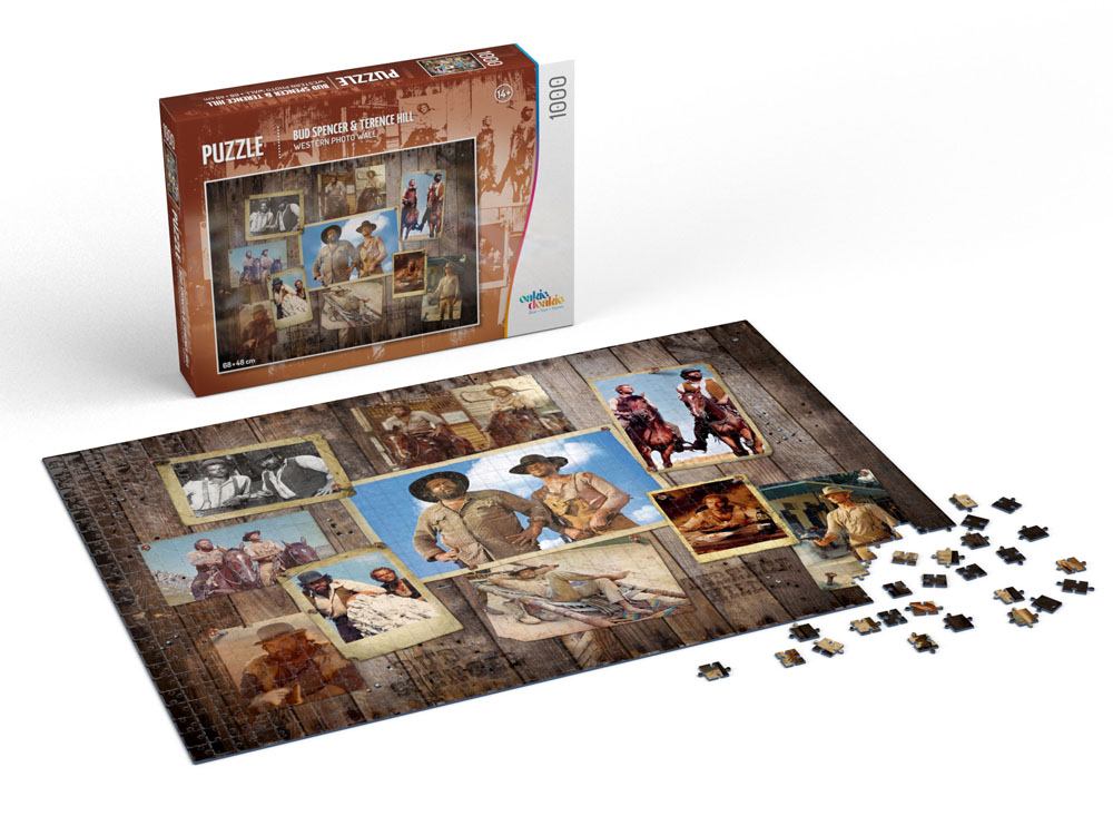 Bud Spencer & Terence Hill Jigsaw Puzzle Western Photo Wall 1000 pieces Oakie Doakie Games