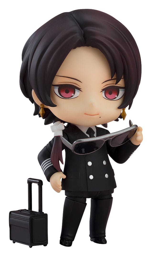 Butai Touken Ranbu Shiden Tsuketari Kitan No Soumatou Nendoroid Action Figure Kashukiyomitsu STARFLYER Pilot Captain Ver. Orange Rouge