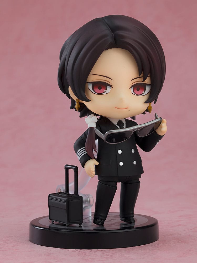 Butai Touken Ranbu Shiden Tsuketari Kitan No Soumatou Nendoroid Action Figure Kashukiyomitsu STARFLYER Pilot Captain Ver. Orange Rouge