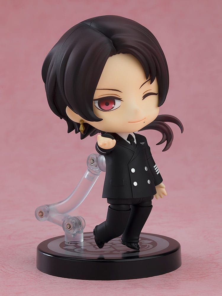 Butai Touken Ranbu Shiden Tsuketari Kitan No Soumatou Nendoroid Action Figure Kashukiyomitsu STARFLYER Pilot Captain Ver. Orange Rouge