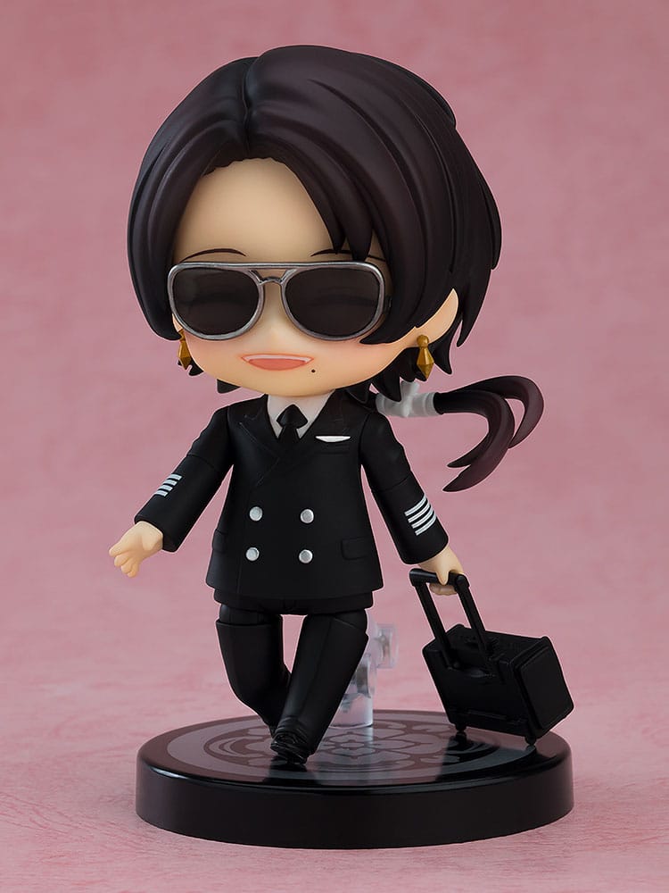 Butai Touken Ranbu Shiden Tsuketari Kitan No Soumatou Nendoroid Action Figure Kashukiyomitsu STARFLYER Pilot Captain Ver. Orange Rouge