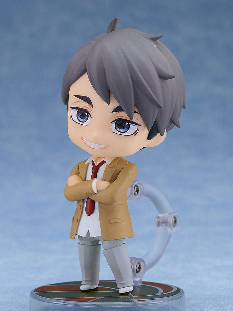 Haikyu!! Nendoroid Action Figure Osamu Miya School Uniform Ver. Orange Rouge
