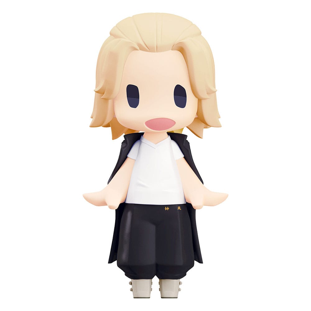Tokyo Revengers HELLO! GOOD SMILE Action Figure Mikey Manjiro Sano Orange Rouge
