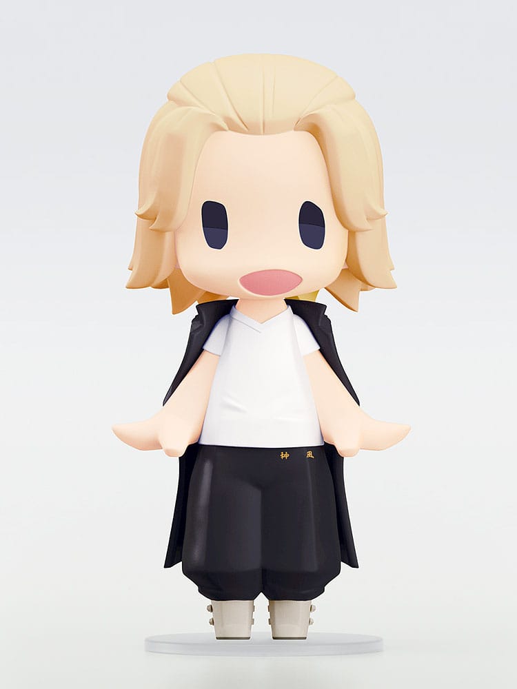 Tokyo Revengers HELLO! GOOD SMILE Action Figure Mikey Manjiro Sano Orange Rouge