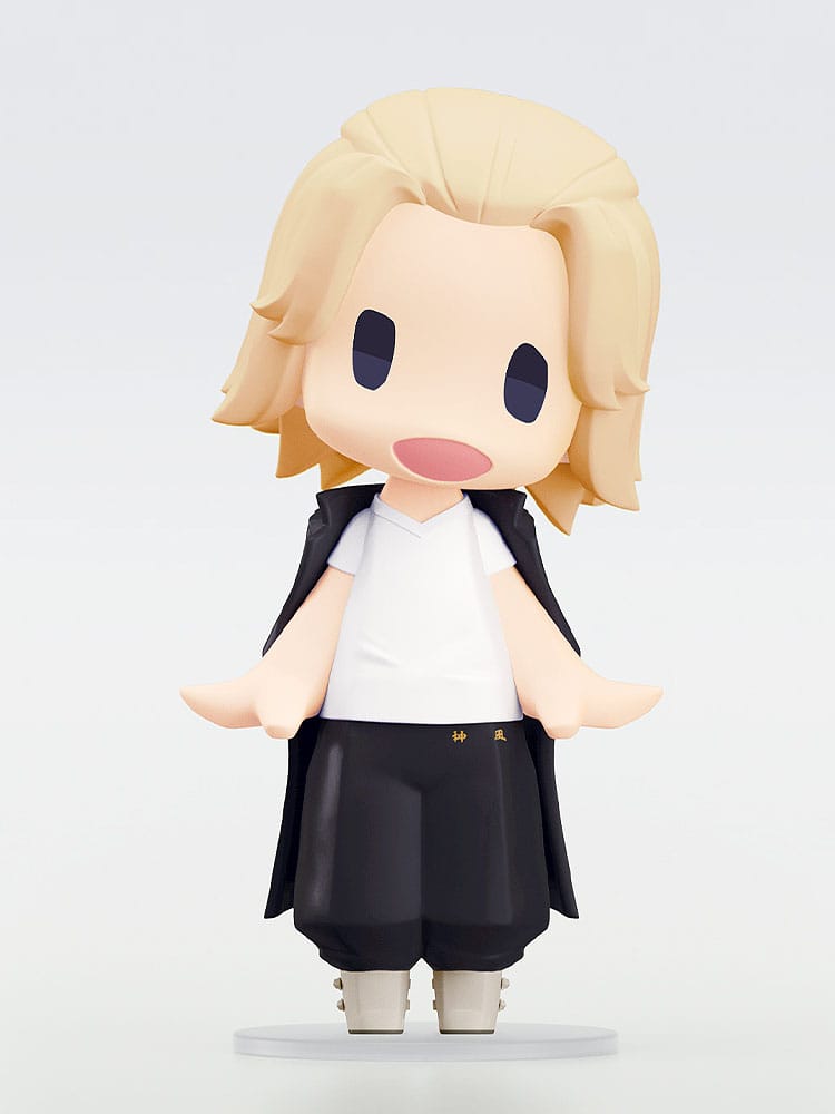 Tokyo Revengers HELLO! GOOD SMILE Action Figure Mikey Manjiro Sano Orange Rouge