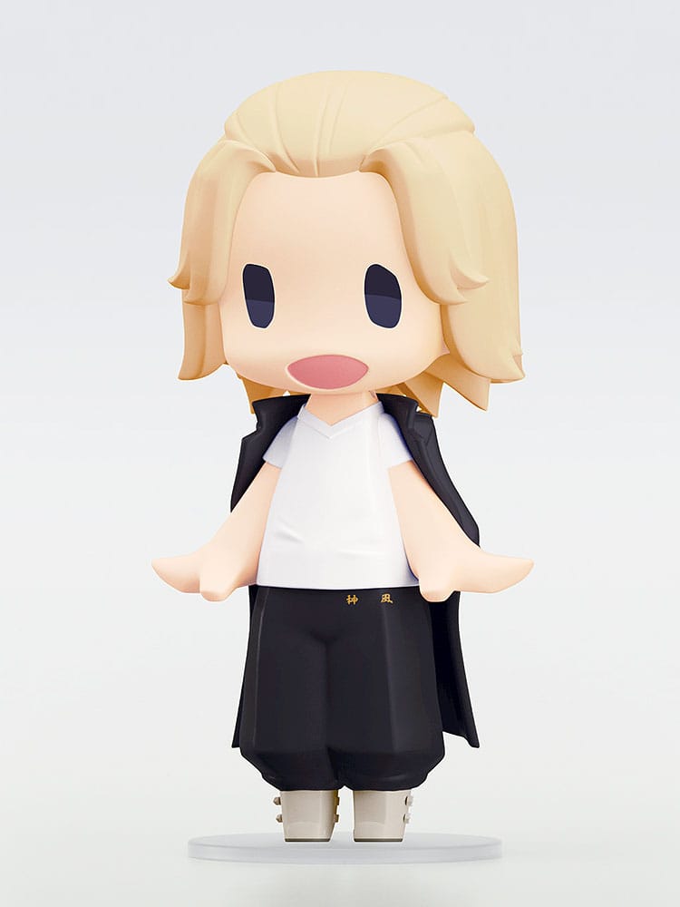 Tokyo Revengers HELLO! GOOD SMILE Action Figure Mikey Manjiro Sano Orange Rouge