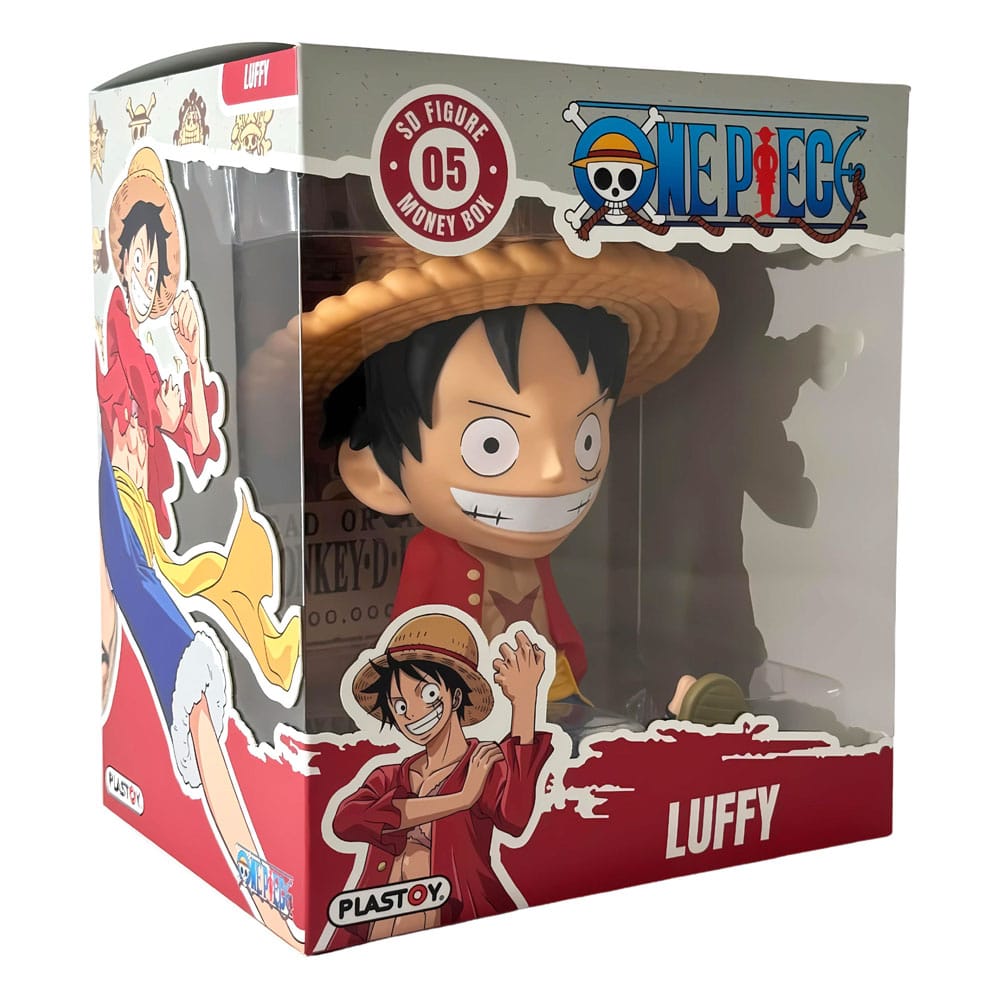 One Piece Coin Bank Luffy SD Plastoy