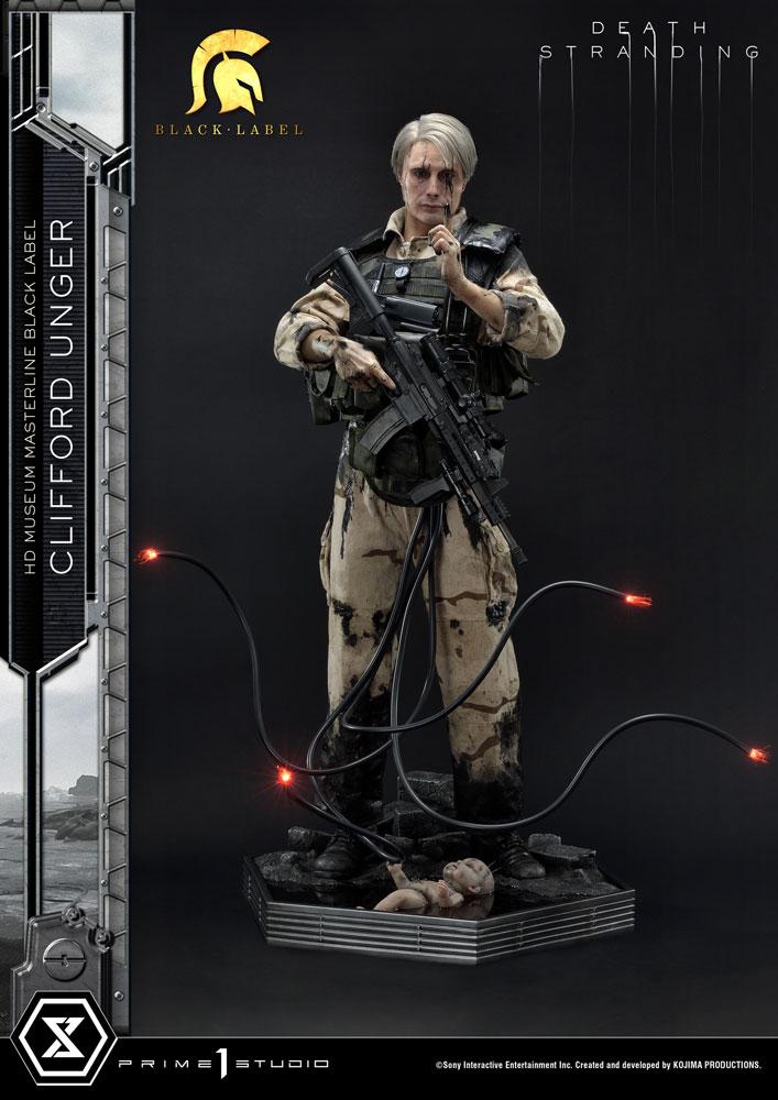 Death Stranding Statue Clifford Unger Black Label Prime 1 Studio