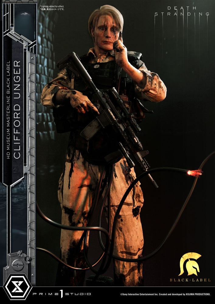 Death Stranding Statue Clifford Unger Black Label Prime 1 Studio