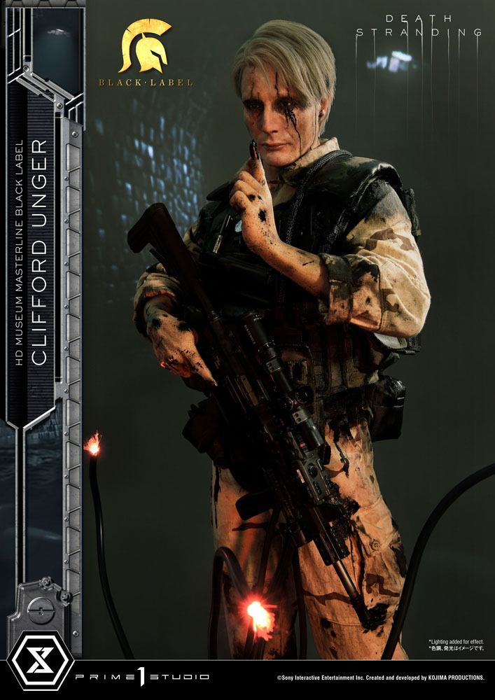 Death Stranding Statue Clifford Unger Black Label Prime 1 Studio