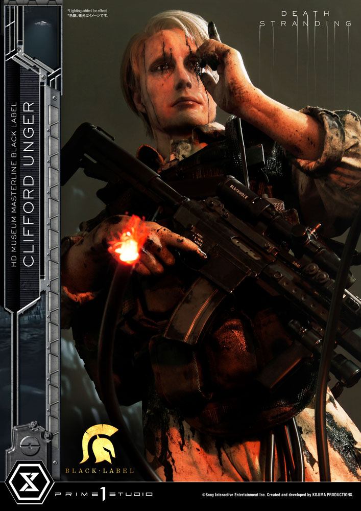 Death Stranding Statue Clifford Unger Black Label Prime 1 Studio