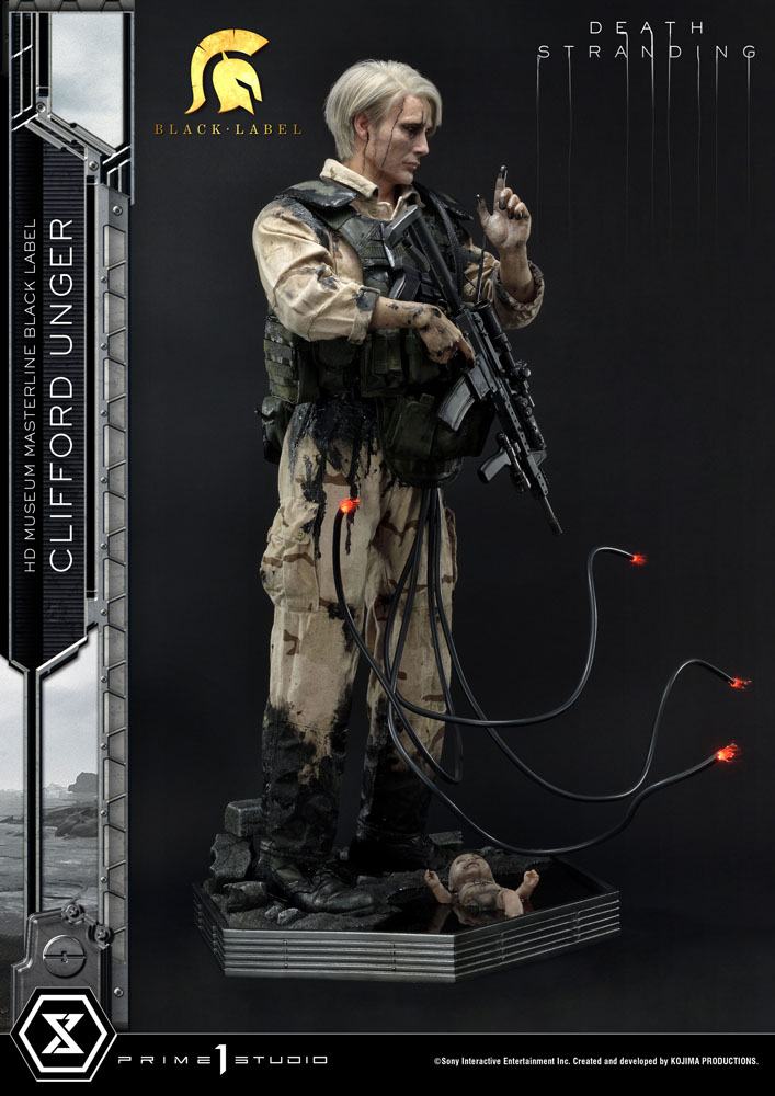 Death Stranding Statue Clifford Unger Black Label Prime 1 Studio