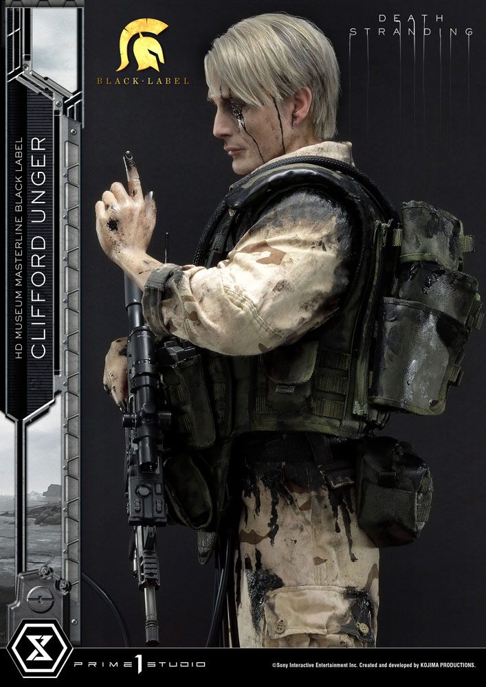 Death Stranding Statue Clifford Unger Black Label Prime 1 Studio