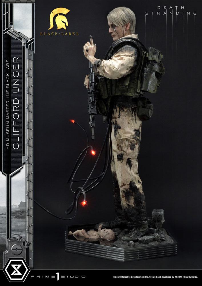 Death Stranding Statue Clifford Unger Black Label Prime 1 Studio