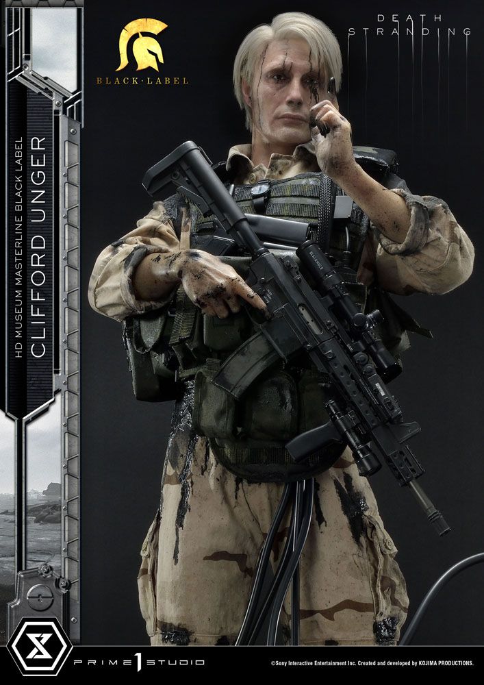 Death Stranding Statue Clifford Unger Black Label Prime 1 Studio