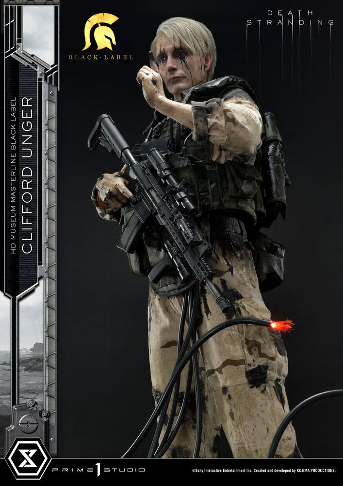 Death Stranding Statue Clifford Unger Black Label Prime 1 Studio