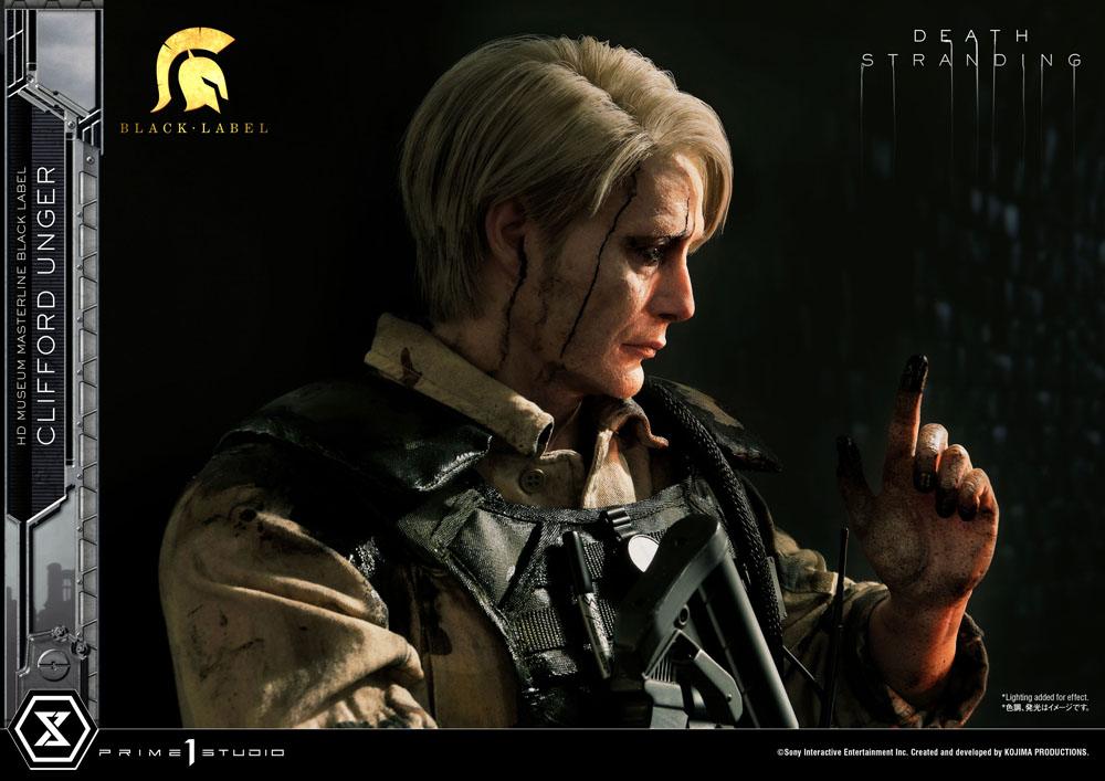 Death Stranding Statue Clifford Unger Black Label Prime 1 Studio