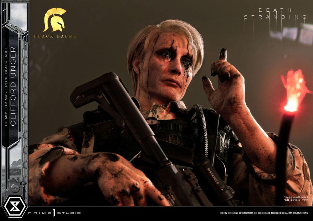 Death Stranding Statue Clifford Unger Black Label Prime 1 Studio