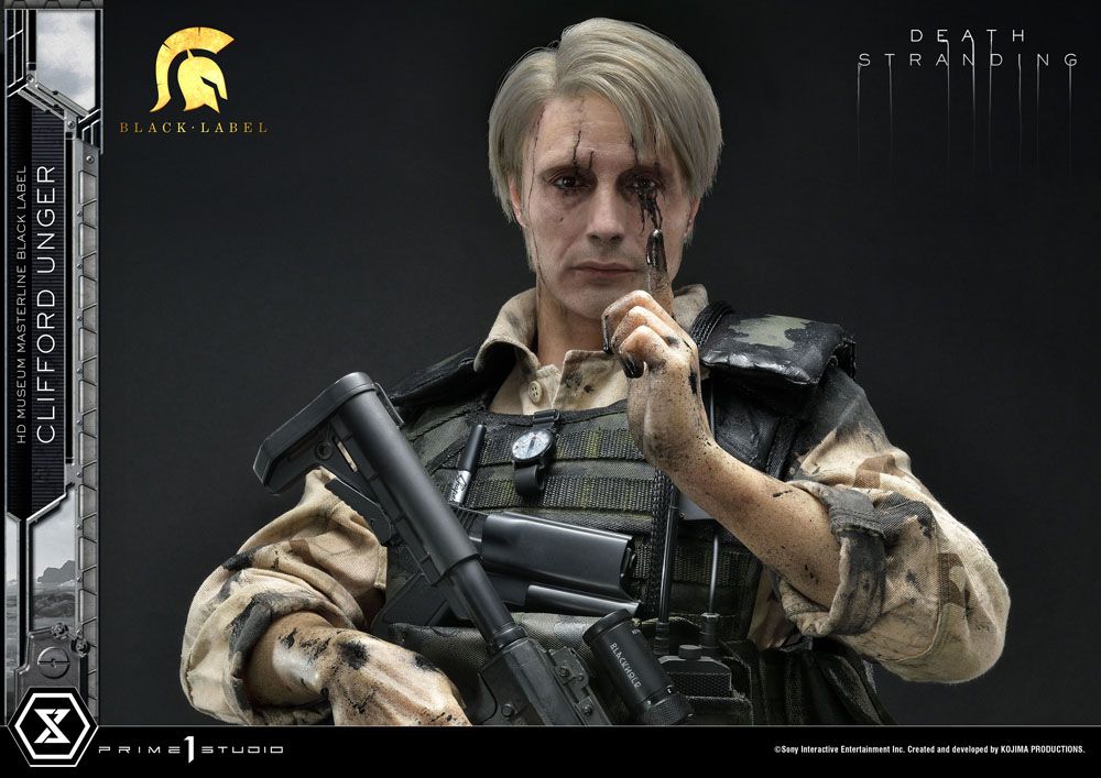 Death Stranding Statue Clifford Unger Black Label Prime 1 Studio