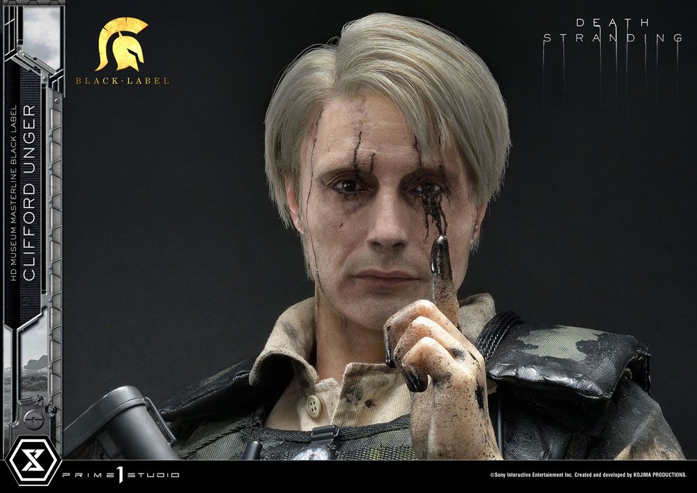 Death Stranding Statue Clifford Unger Black Label Prime 1 Studio