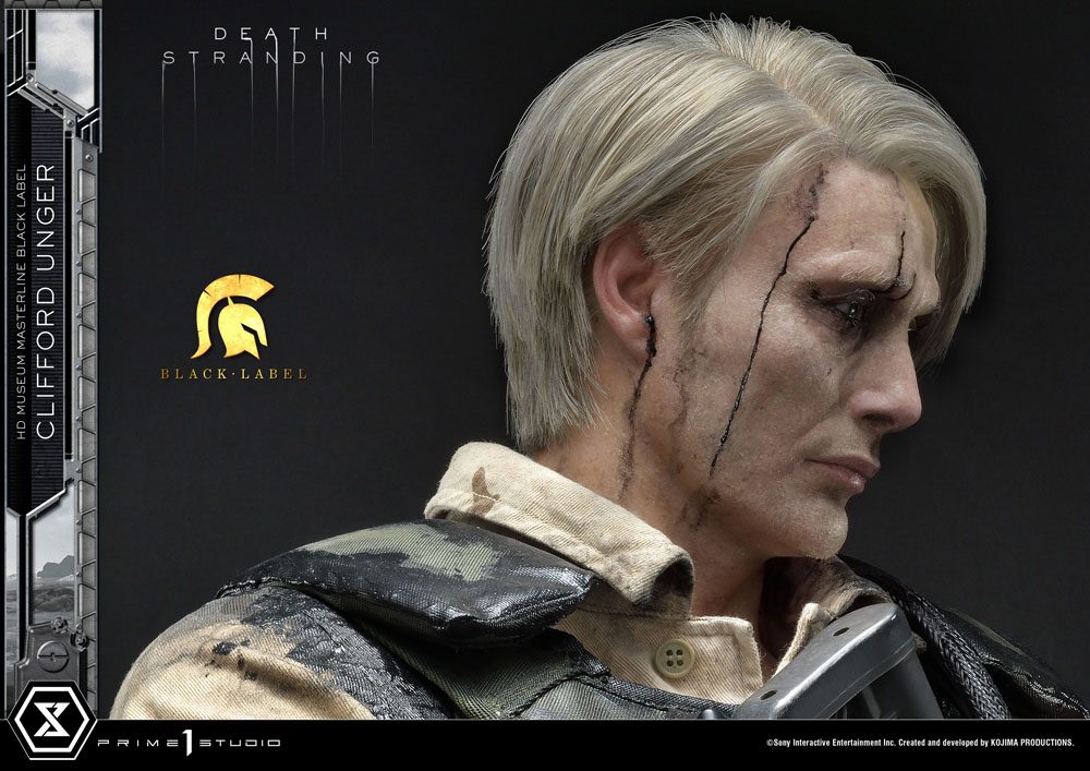 Death Stranding Statue Clifford Unger Black Label Prime 1 Studio
