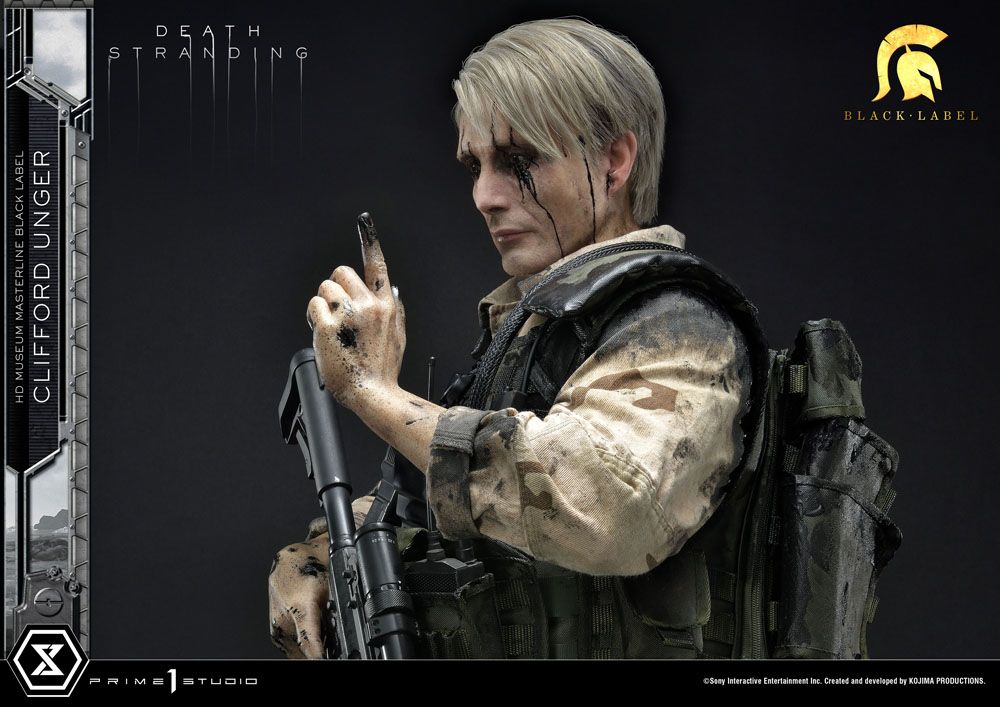 Death Stranding Statue Clifford Unger Black Label Prime 1 Studio