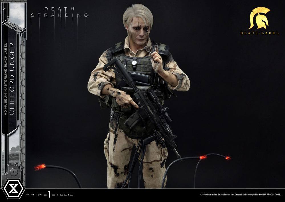 Death Stranding Statue Clifford Unger Black Label Prime 1 Studio