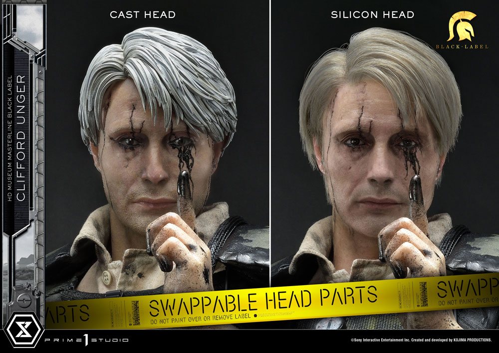 Death Stranding Statue Clifford Unger Black Label Prime 1 Studio