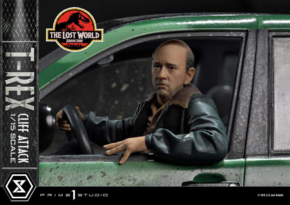 Jurassic World The Lost World Statue 1/15 T Rex Cliff Attack Prime 1 Studio